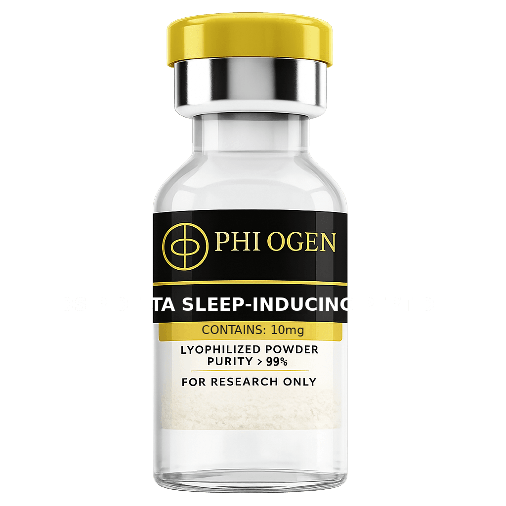 DSIP 10mg — Longevity research peptide, ≥98% purity, third-party HPLC tested