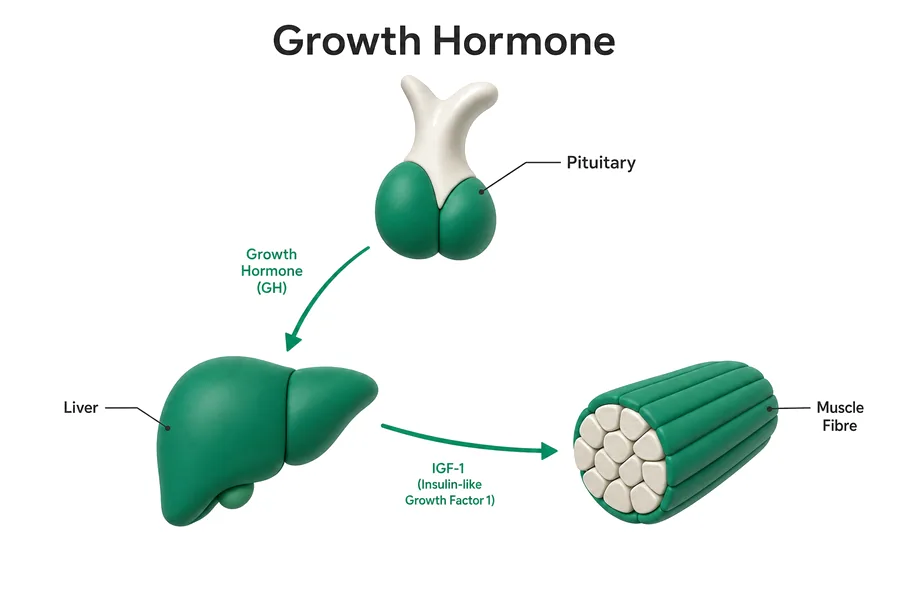 Growth Hormone Peptides — how the growth hormone compounds work